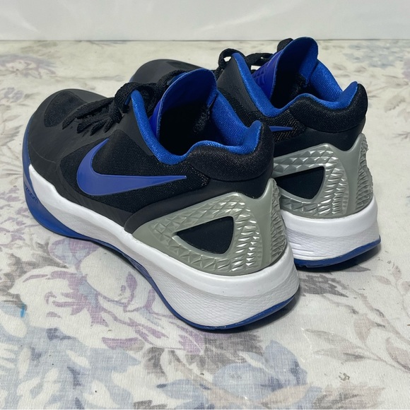 Nike Hyperspike Volleyball Women Size 5.5 585763 041 Black Blue Hyperdunk New - Picture 2 of 11